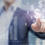 financial concept, business and money