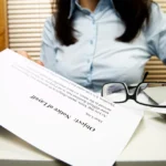 the notice of layoff