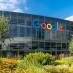 Google Corporate Headquarters and Logo
