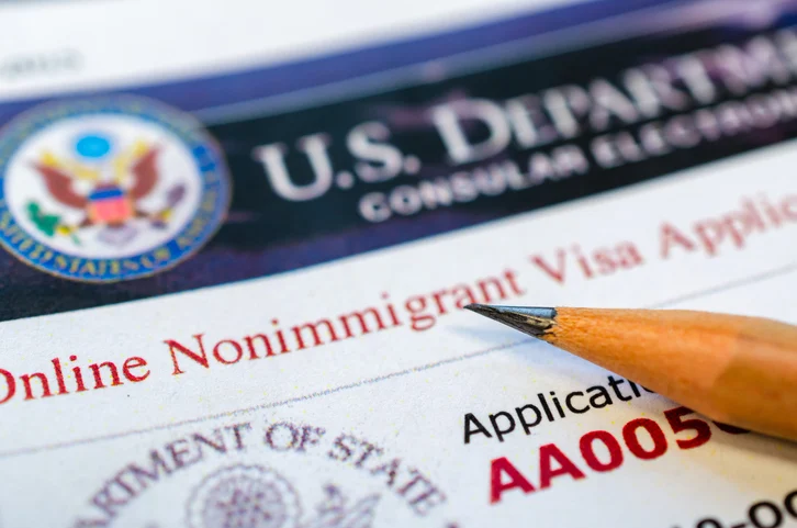 USA visa application