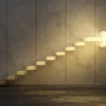 stairs going  upward