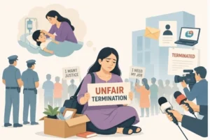 tech-mahindra-employee-protests-over-alleged-unfair-termination