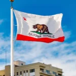 Flag of California Republic in San Francisco