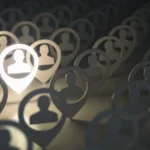 Social media network, searching for professional stuff, employment concept.